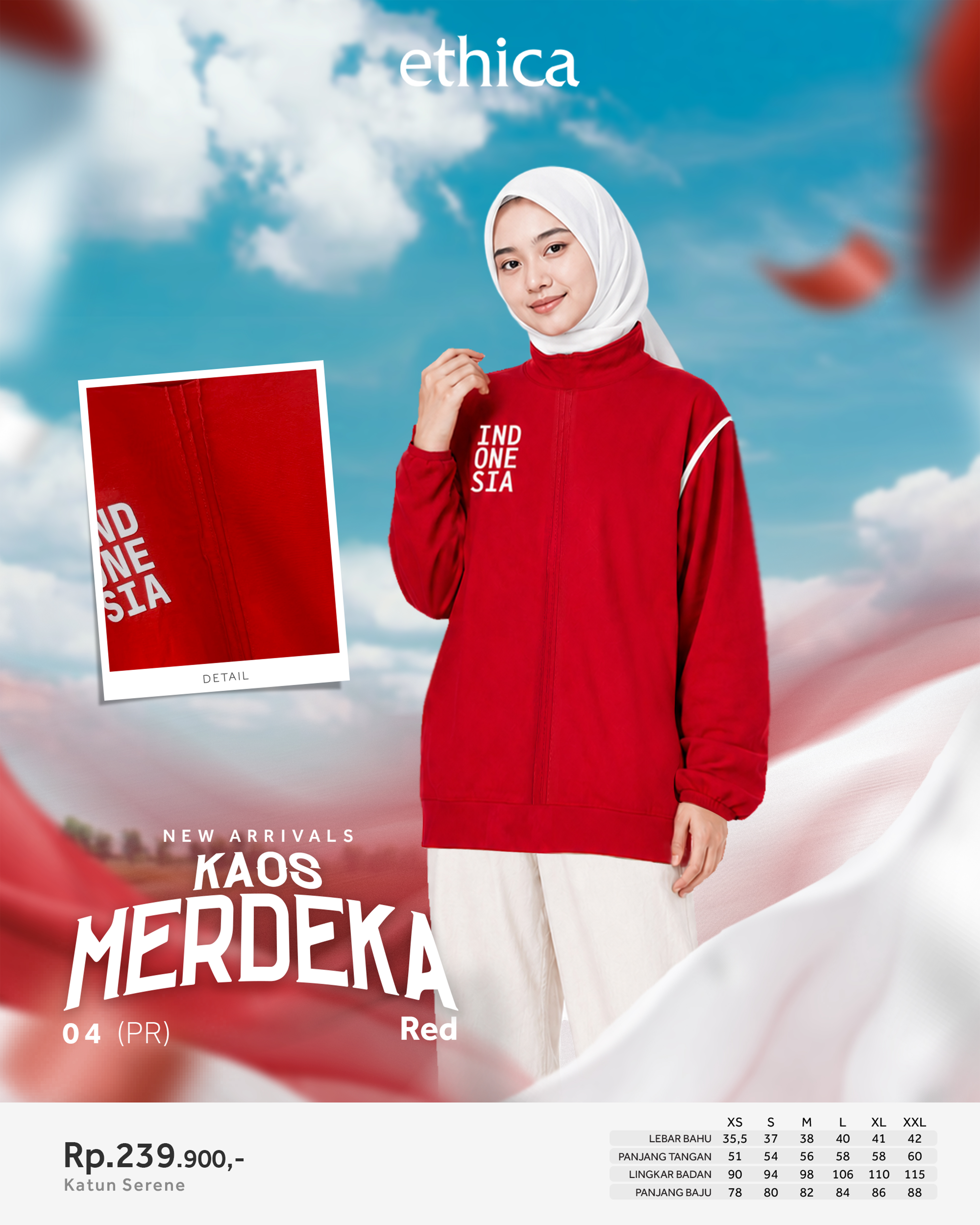 KAOS MERDEKA 04 (PR)